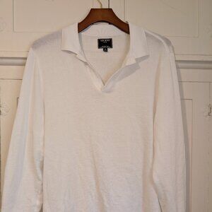 Todd Snyder White Polo Shirt